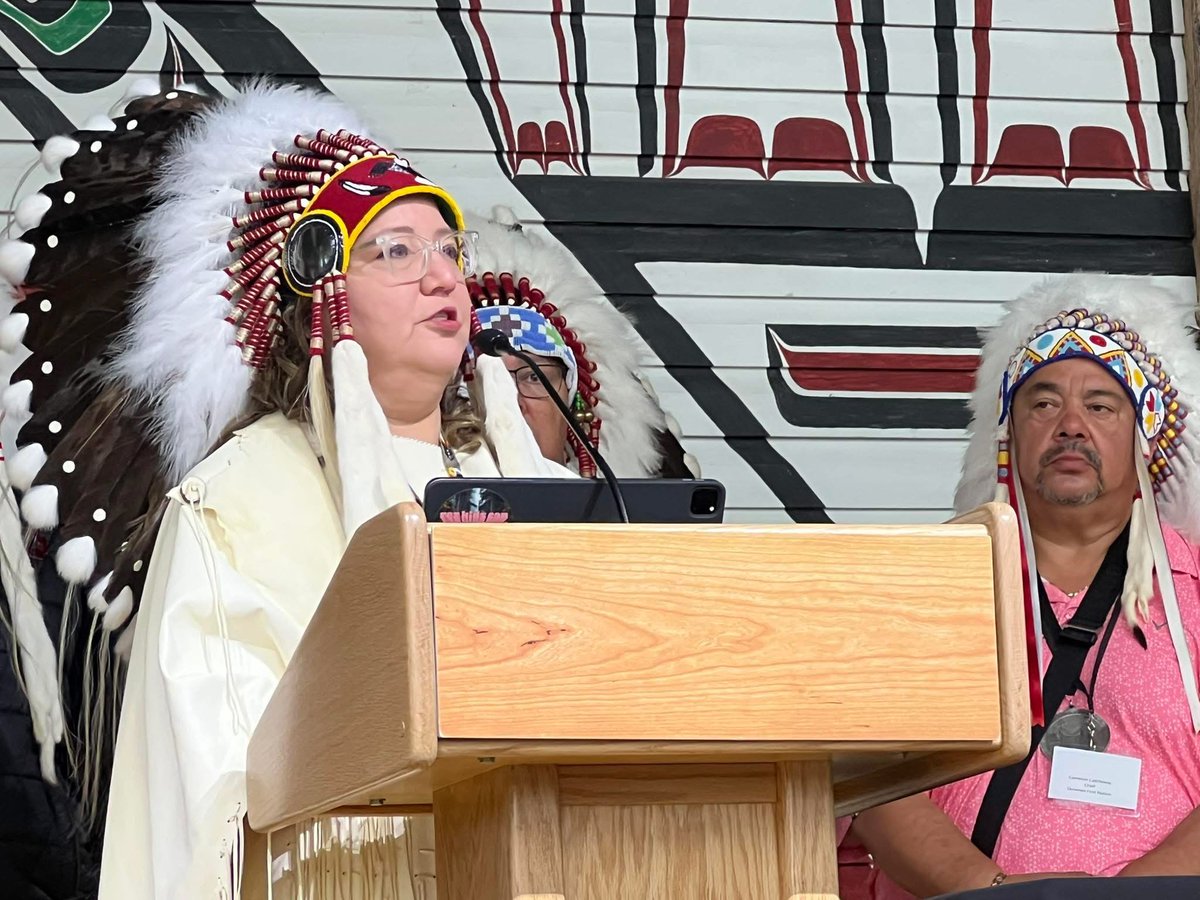 “You (PM Carney) said your government would have to match First Nations with financing certainty so projects can move through.
 
Strong words require action. They require follow-up.
 
We need to work together now to change the lives of First Nations children for the better.”