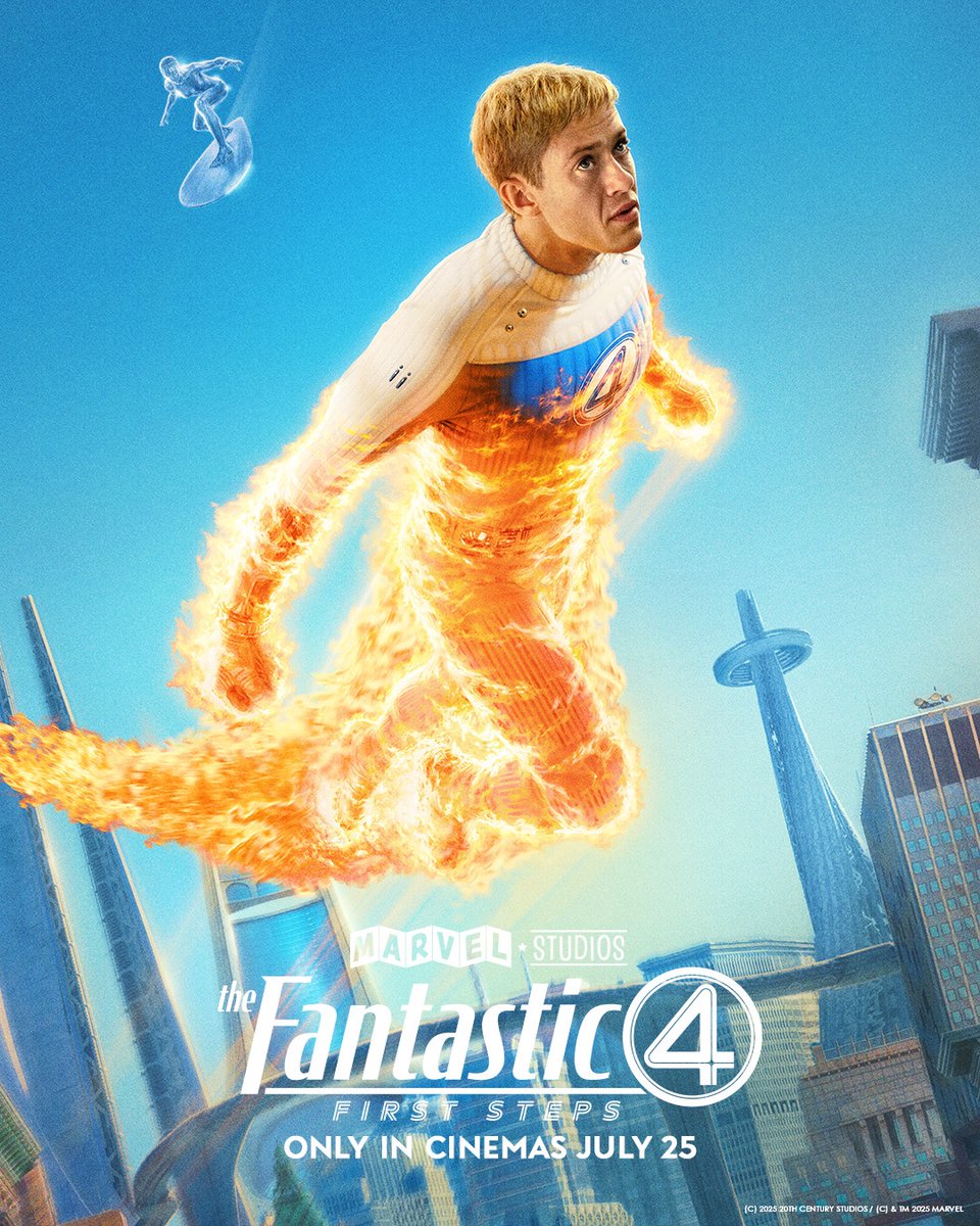 JorDorOr's tweet image. พลังที่แตกต่าง แต่เมื่ออยู่รวมกันพวกเขาคือ "ครอบครัว" ✌🏻💥
โปสเตอร์คาแรกเตอร์จาก Marvel Studios' #TheFantasticFour: First Steps #เดอะแฟนแทสติก4: จุดเริ่มต้นปฐมบทใหม่
24 กรกฎาคมนี้ในโรงภาพยนตร์
#จดอ #JUSTดูIT
#TheFantasticFourTH