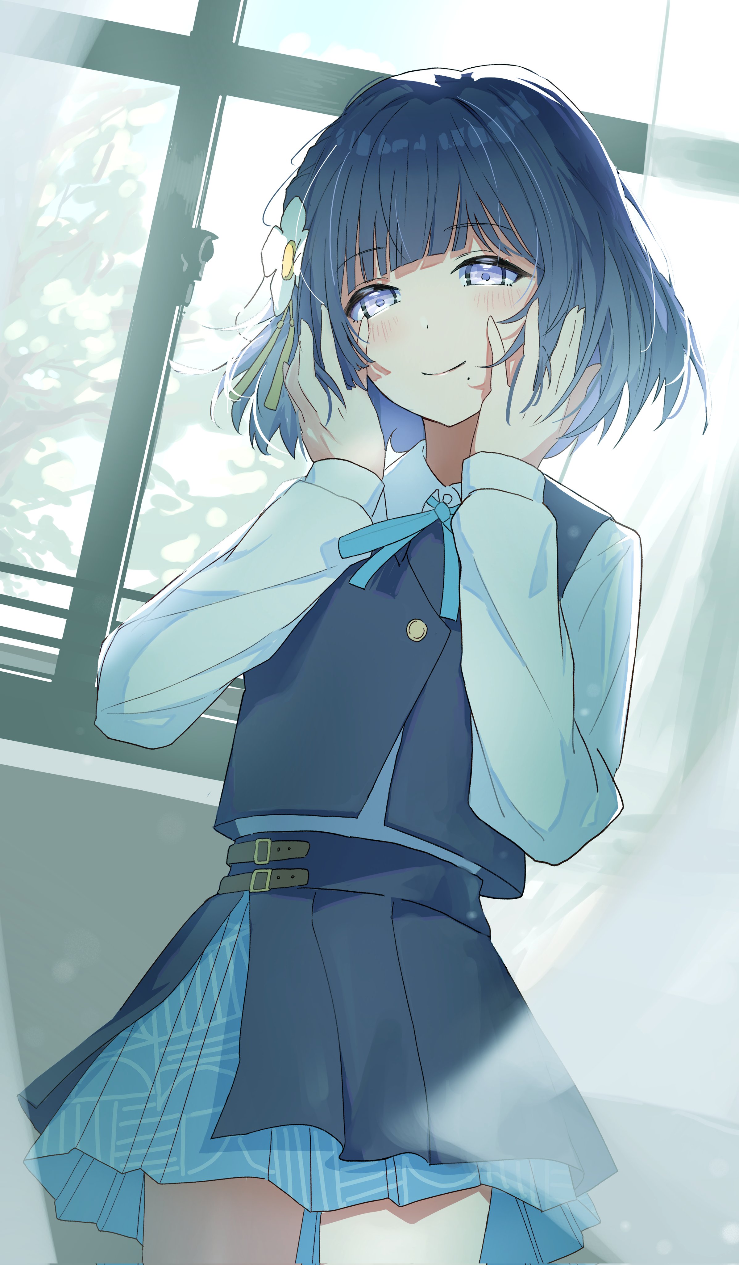 学園アイドルマスター　秦谷美鈴　もちどる もちどる ブルーセーラー衣装（秦谷 美鈴）【@Loppi・HMV限定