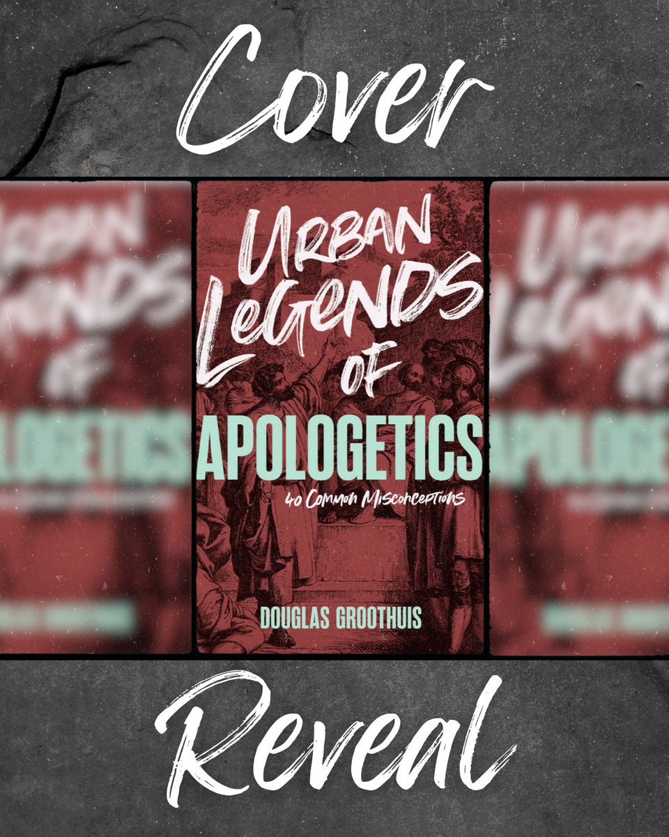 BHAcademic's tweet image. Drum roll, please! 🥁
The next volume of our "Urban Legends" series is apologetics! This volume from apologetics powerhouse, Doug Groothuis, releases next summer.
To see other volumes in the "Urban Legends" series, visit lfwy.co/1Ypt50WrbWW