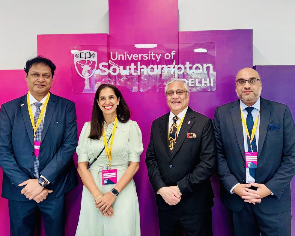 drkkr's tweet image. A defining moment for education in India!
The University of Southampton — a Russell Group & global top 100 university — launched its first international campus in India 🇮🇳🇬🇧
This visionary initiative is more than a partnership — it’s a symbol of India’s rise as a global hub of…