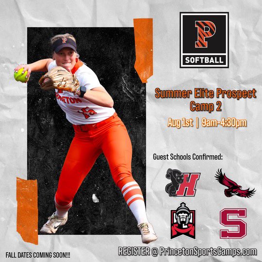 Princeton Softball (@pusoftball) on Twitter photo August 1 + new stadium + leveling up + four of our coaching buddies = 🤩🔥🥳
<a href="/SJUHawks_SB/">SJU Hawks Softball</a>
<a href="/SwatSoftball_/">Swarthmore Softball</a>
<a href="/GoFords/">Haverford Athletics</a>
<a href="/ESUSoftball/">Jaime Wohlbach</a>
Few spots left! princetonsportscamps.com/camps/softball… August 1 + new stadium + leveling up + four of our coaching buddies = 🤩🔥🥳
<a href="/SJUHawks_SB/">SJU Hawks Softball</a>
<a href="/SwatSoftball_/">Swarthmore Softball</a>
<a href="/GoFords/">Haverford Athletics</a>
<a href="/ESUSoftball/">Jaime Wohlbach</a>
Few spots left! princetonsportscamps.com/camps/softball…