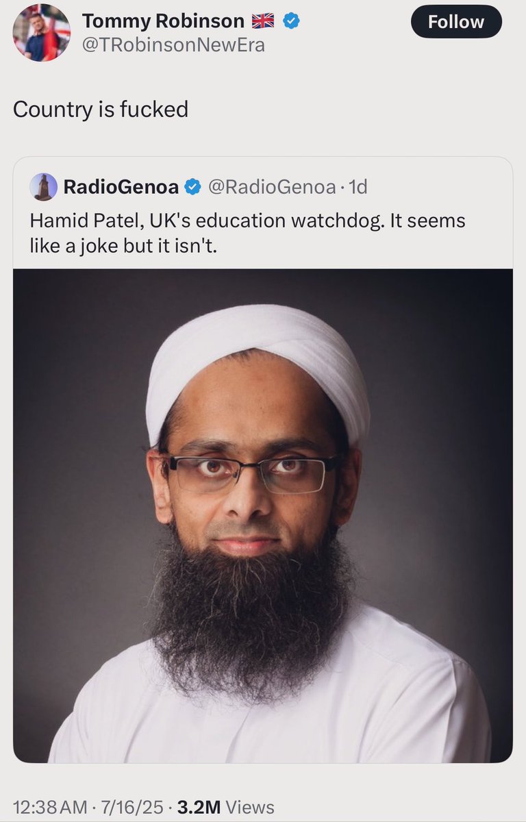 KreatelyMedia's tweet image. India had Hamid Ansari

England has Hamid Patel

😂🤣