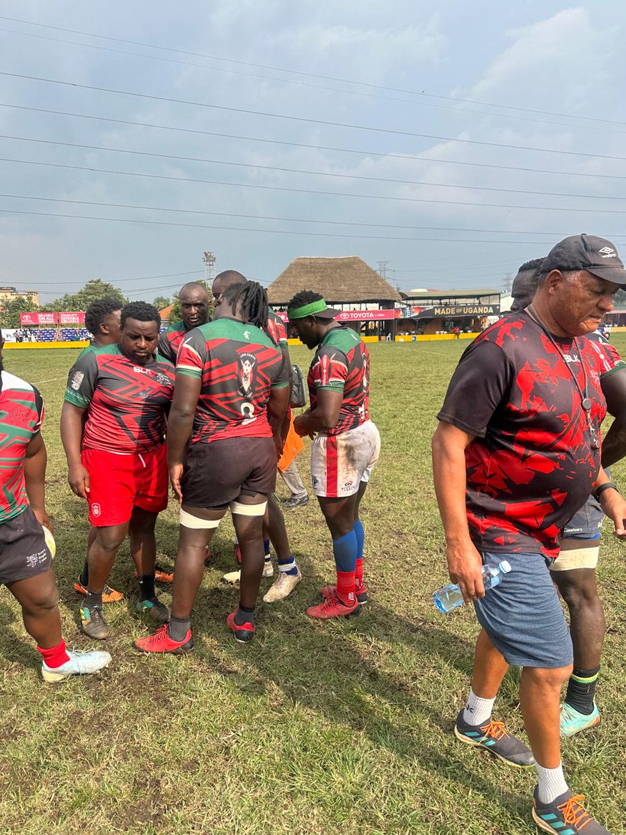 OfficialKRU's tweet photo. The @KenyaSimbas training at Kyadondo this afternoon!! 

Two more sleeps and they face Algeria in the #RAC2025 Bronze match kicking off at 12:00 noon.

#SupportTheSimbas #ElevateYourGame #KQxSimbas https://t.co/xcCbAXwdAV