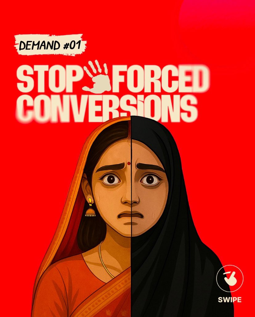 dileep__kb's tweet image. Read please. 
#StopForcedConversions #StopForcedMarriage #StopChildMarriage #StopChildAbduction #SaveHinduDaughters #SaveSindhiHindus
@DrSJaishankar Ji. Can you slap the face of Pakistan government? Every day Hindu sisters are being converted to Islam.