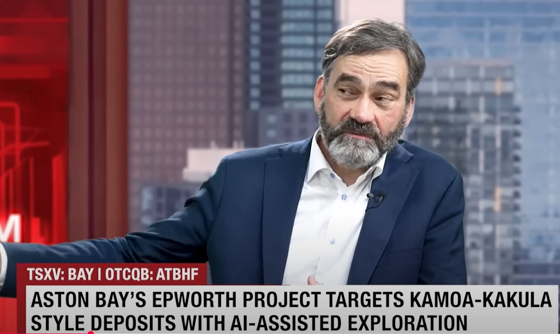 WATCH: <a href="/ThomasUllrich4/">Thomas Ullrich</a> speaking with <a href="/ceodotca/">CEO🔺CA</a> on Aston Bay's focus on high-grade copper and its promising Epworth Project in Nunavut.
youtube.com/watch?v=m4ZAtd…
#Exploration #Copper #nunavut