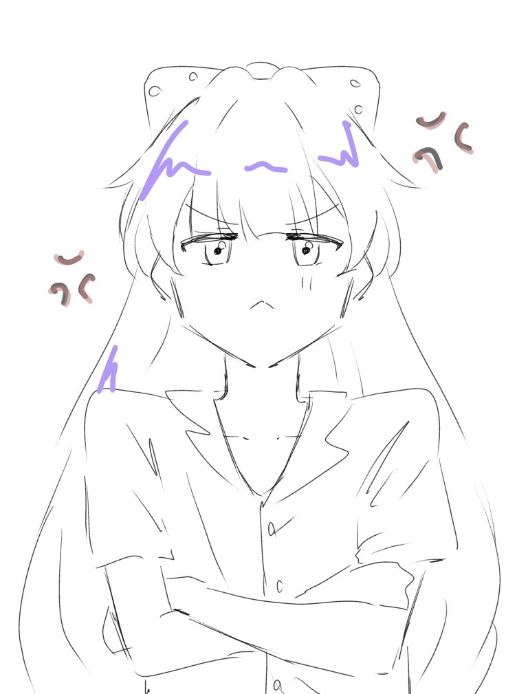 ame05pi's tweet image. 明日テストなのに全く勉強してなくて脳内芽衣先輩が怒ってる…
ごめんなさい😣