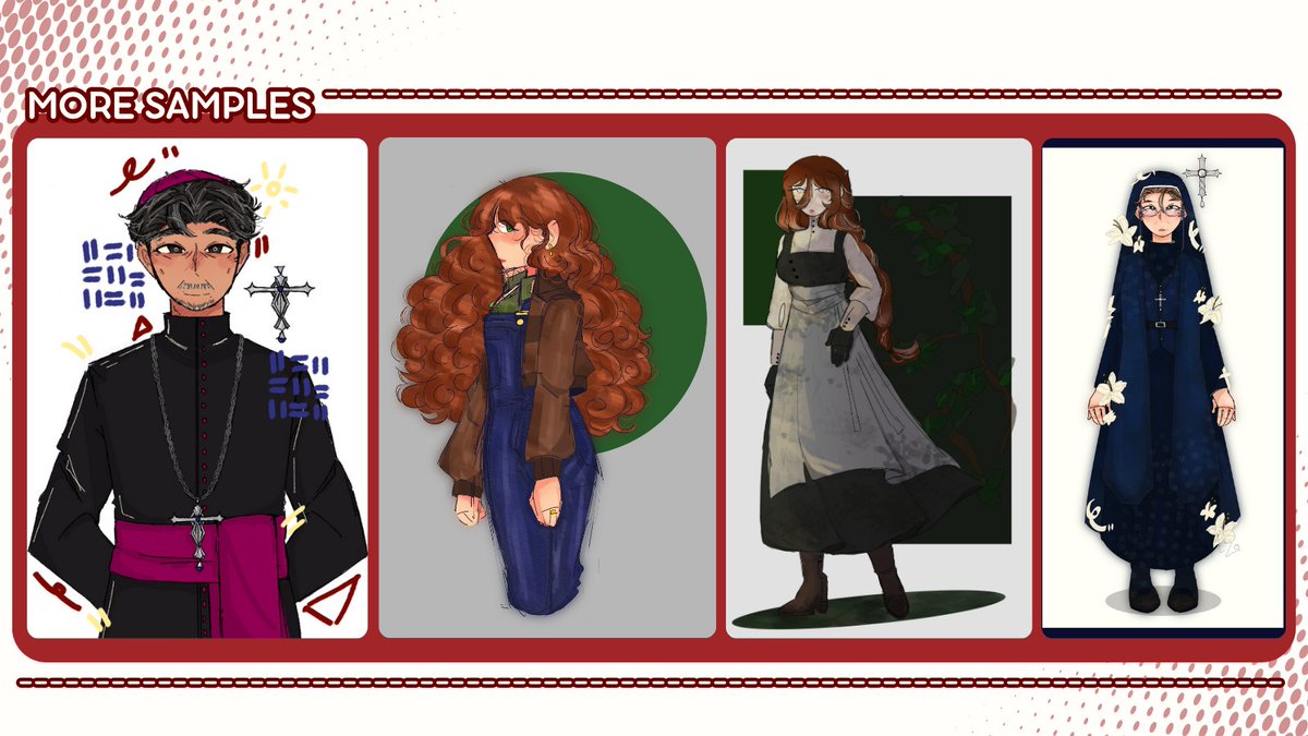 hello there !!! 💖🍎
i am currently open for art comm1ss10ns! :DD
[if you are a fellow 🇵🇭 and is interested, send me a dm for the regional discount]
[RTS are very very much appreciated thanks so much!!!]