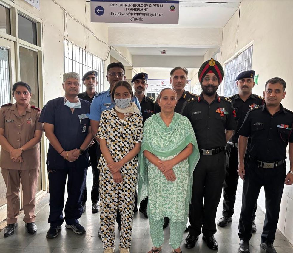 #WeCare

#CommandHospital #WesternCommand performs it's first live renal transplant successfully.
 A mother donated her kidney to her Dialysis Dependent daughter, wife of a serving soldier.
The  transplant was undertaken by a multidisciplinary team placing the hospital firmly as