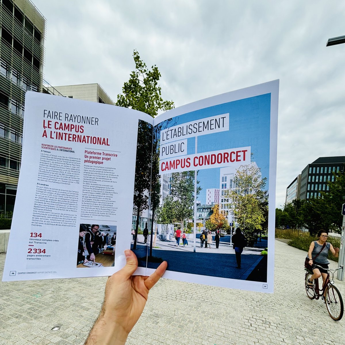 CampusCondorcet's tweet image. 🖋️Le Campus Condorcet publie le bilan de son action dans son rapport d&apos;activité 2024 : signature de son contrat pluriannuel, soutien à la recherche, poursuite du chantier du site de @SorbonneParis1, défense des libertés académiques...

Lire le rapport → campus-condorcet.fr/fr/actualites/…