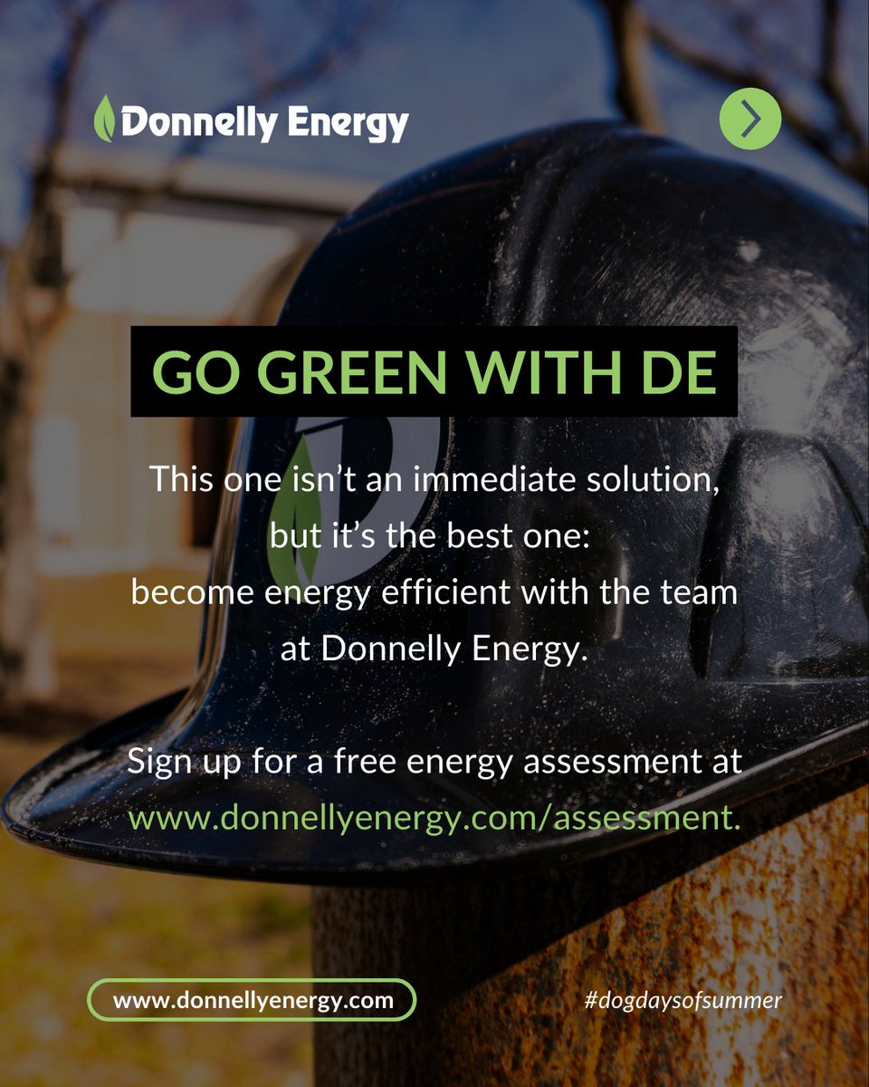 July is the peak month for cooling, and while we may be halfway there, there's still plenty of summer heat ahead.  

Here are a few quick (and not-so-quick) energy solutions to help you tackle the Dog Days of Summer.

#energysavings #dogdaysofsummer