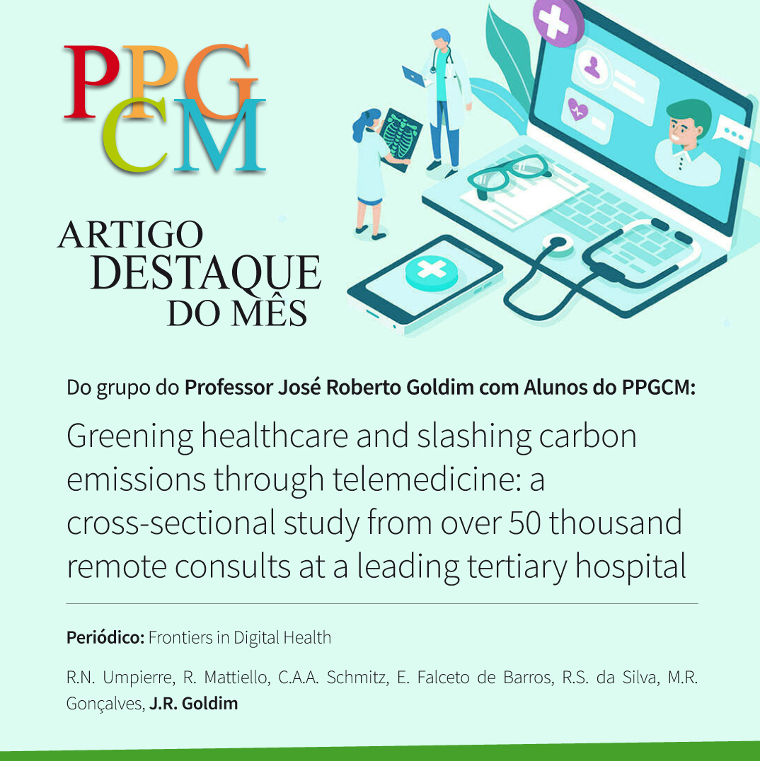 "🌱 Telemedicina e sustentabilidade: menos deslocamentos, menos CO₂! Você sabia que a telemedicina também pode ajudar o meio ambiente?
🔗 Acesse o artigo completo em scopus.com/inward/record.…