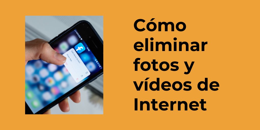 AEPD_es's tweet image. ¿Qué debes hacer para solicitar tu derecho de supresión y eliminar fotos de Internet?
👤Debe solicitarlo la persona afectada
📞Contacta primero con quien subió el contenido
📲Si no lo consigues, pide el borrado a la plataforma
Más info: aepd.es/areas-de-actua…