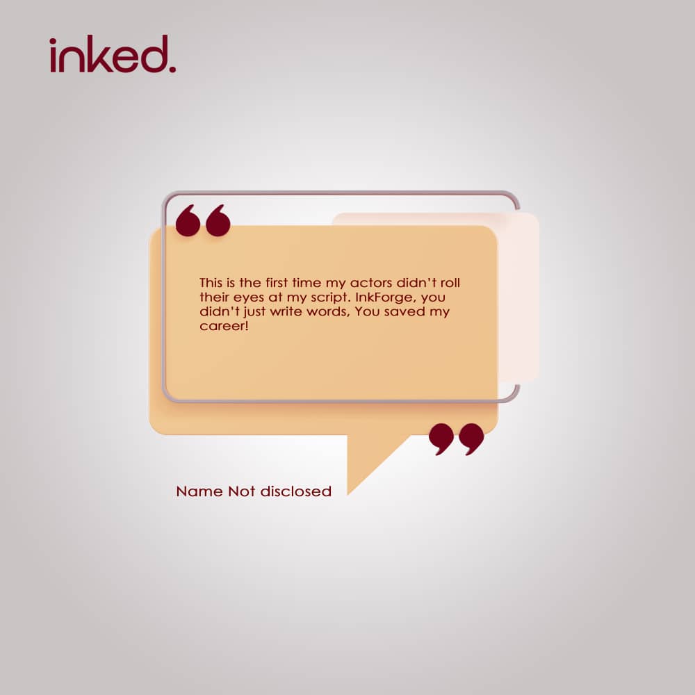 inboxinked's tweet image. Producers and Directors are saying things about Inked.
#nollywood
#entertainment
#movies
#screenwriter
#scriptwriting
#screenplay
#action