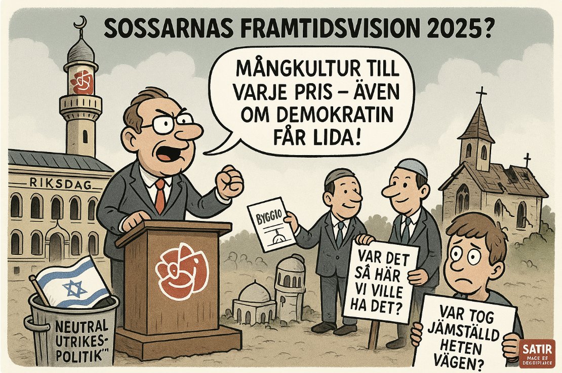 Nima_Ros's tweet image. Under historiens gång har kungar och kejsare ofta infört statsreligioner för att legitimera sin makt och skapa enhet inom sina riken.
Det svenska etablissemanget bestående av Sossar och socialliberaler har däremot inlett en islamiseringsprocess inte genom att införa…