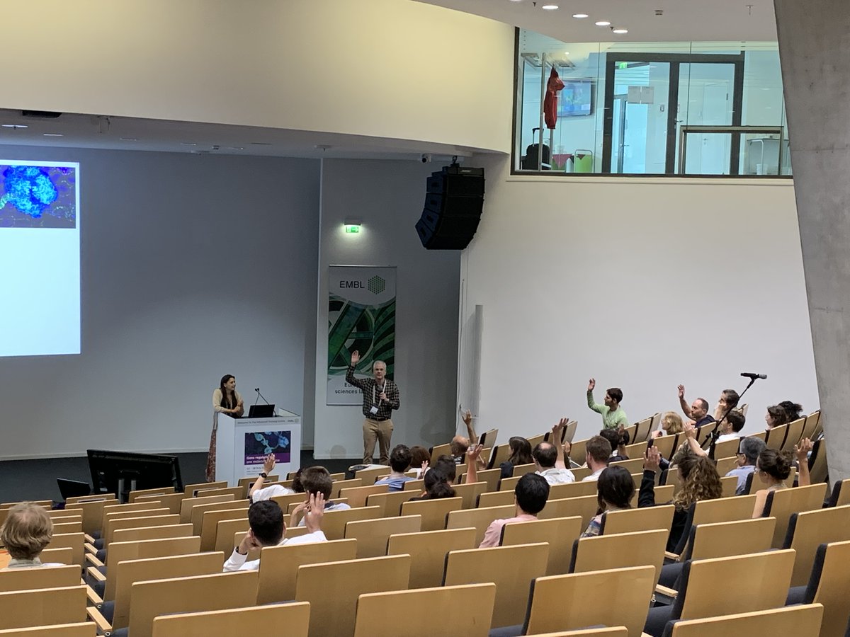 EMBLEvents's tweet image. 🗨️💡 Some great conversations during the well-attended lunch time panel discussions at #EMBLSingleMolecule
Panel 1️⃣: Single molecule genomics data analysis
Chair: Stirling Churchman
Panel 2️⃣: Single molecule microscopy data analysis
Chairs: Mounia Lagha, Dan Larson