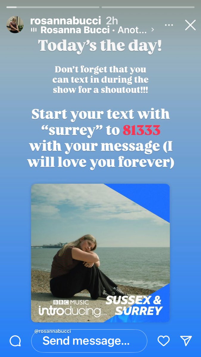 Daughters new tune being played on BBC introducing this evening between 8/10pm 
If you’re about tune in !!