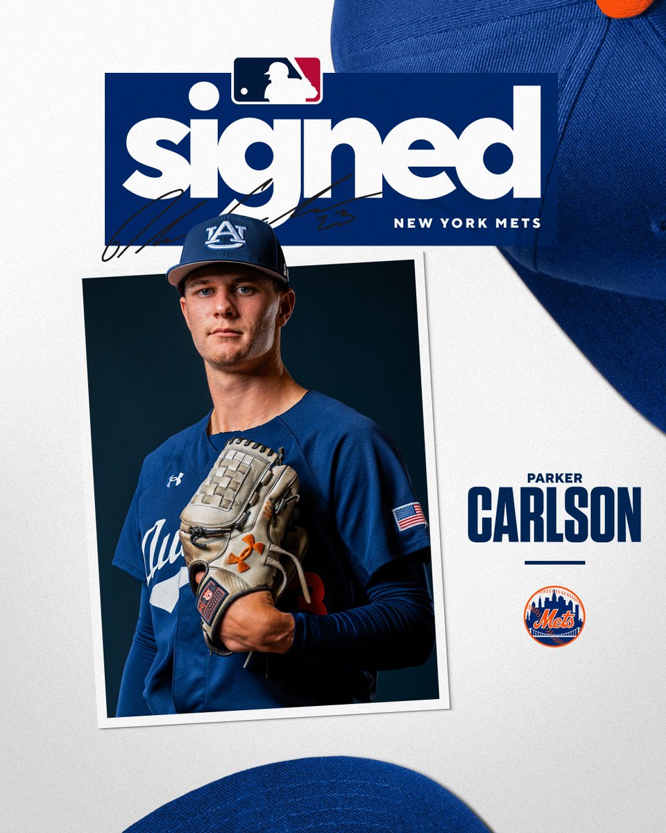 Auburn Baseball (@auburnbaseball) on Twitter photo Carlson ✍️ Mets
<a href="/parkercarlson23/">Parker Carlson</a> becomes the 10th Tiger to get his shot!
#WarEagle | #AuburnMade Carlson ✍️ Mets
<a href="/parkercarlson23/">Parker Carlson</a> becomes the 10th Tiger to get his shot!
#WarEagle | #AuburnMade