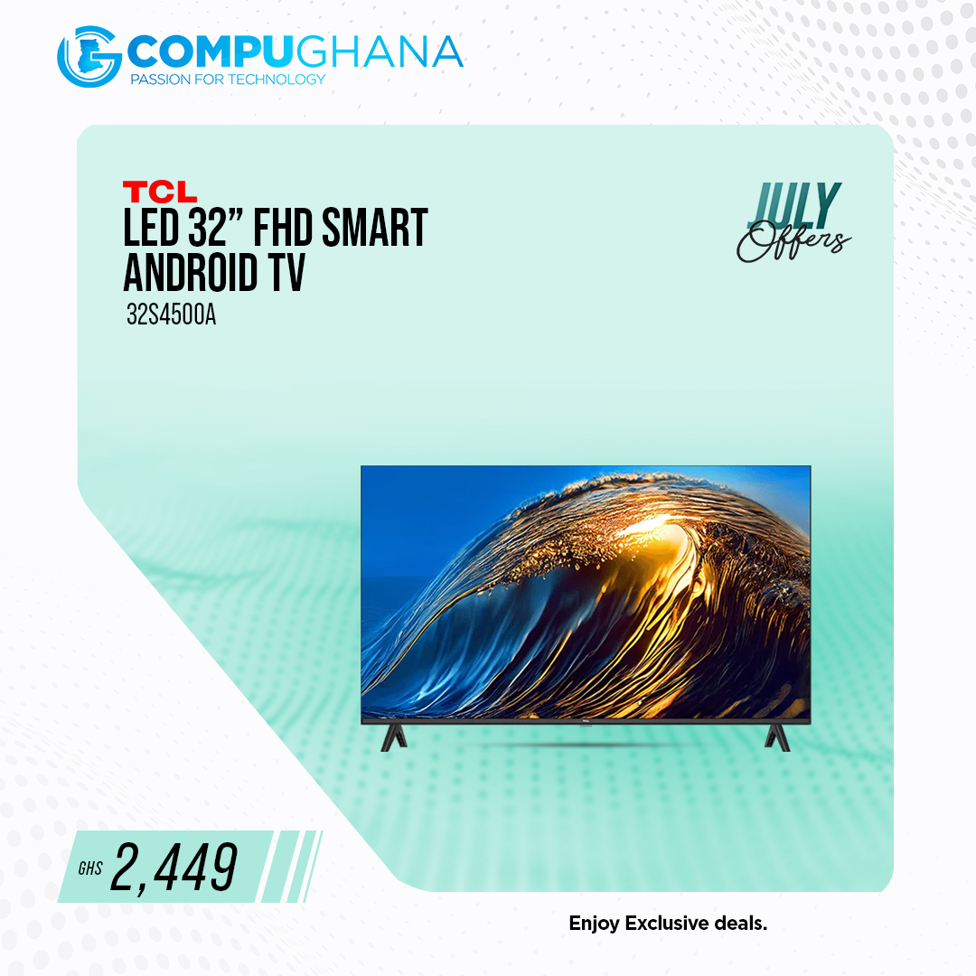 CompuGhanaLTD's tweet photo. This July, we're making it easier than ever to bring home the ultimate entertainment duo. Upgrade both your visuals and audio with our exclusive TCL offers!
Shop :https://t.co/TDPj29TS9A. Call : 0302 752 020 | WhatsApp : 0243 143 143
#TCL #CompuGhana #JulyOffer https://t.co/9bF8teebuB
