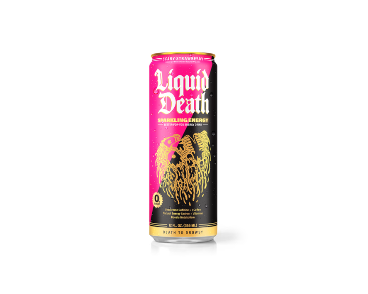According to the WSJ, Liquid Death is launching a sparkling energy drink line in January.

Liquid Death plans on rolling out 12 oz skinny cans that contain an approachable 100mg of caffeine along with vitamins and no sugar or artificial sweeteners.