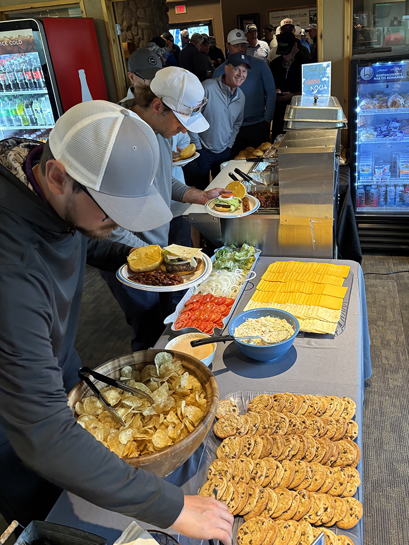 DCN_ND's tweet image. The 24th annual πππ ππ¨π₯π ππ₯ππ¬π¬π’π connected 113 customers, partners, board members & DCN teams. Thanks to our lunch sponsors @Ciena & @nokia & snack bag sponsor @INDATELServices. Plus friends who brought door prizes to help make sure there were plenty to go around!