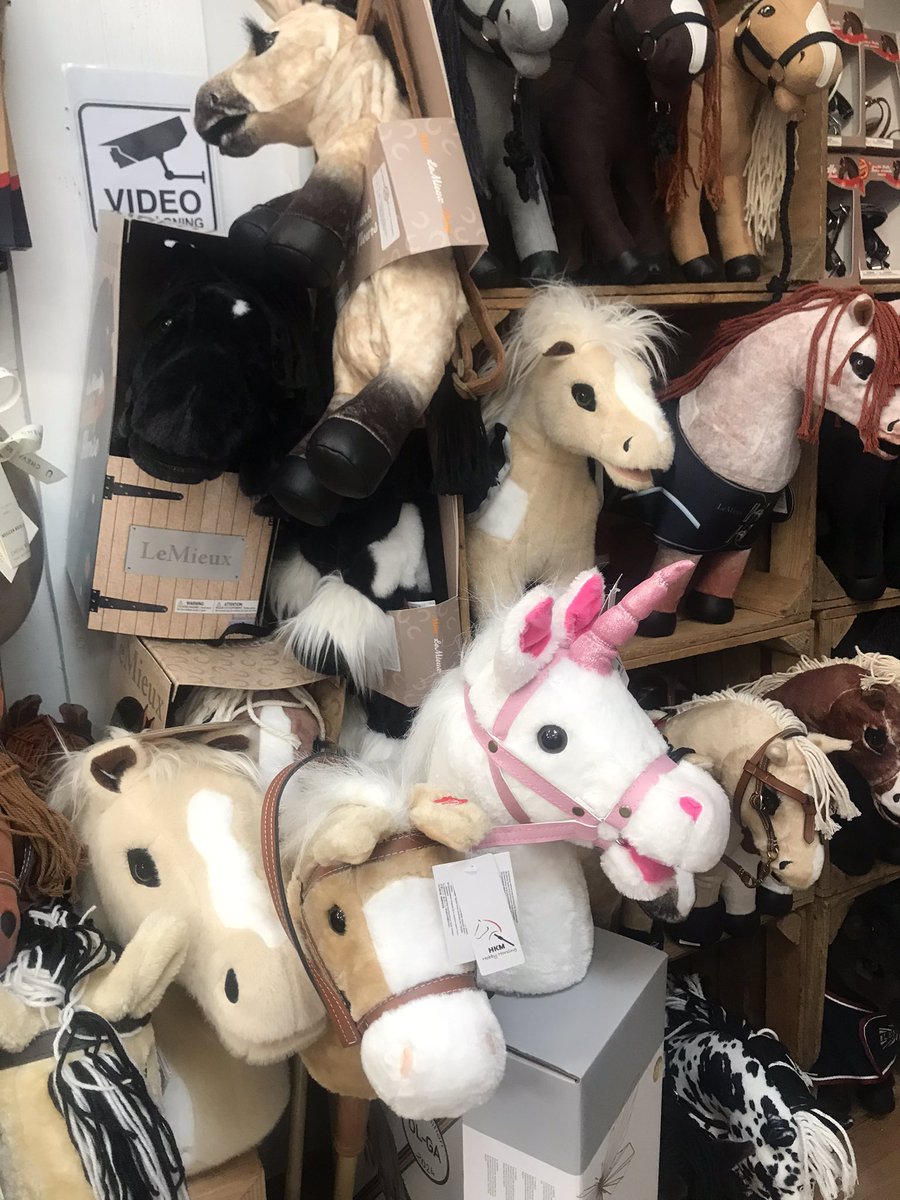 Ponyfestival at the tack shop. 
Low maintenance compared to the real ones. 🐴🦄
#ponyhour #shopping  🛍