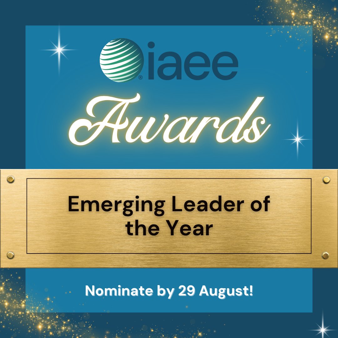 🌱 New to the industry but already making waves? Nominate rising stars for the Emerging Leader of the Year Award! #IAEEAwards due 29 Aug. bit.ly/3It2Nke