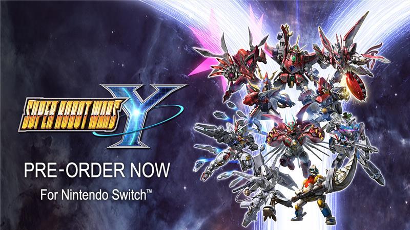 Rise, Unite, and Triumph with Super Robot Wars Y on the Nintendo Switch. 
 
Pre-order to receive bonus content:
✨Two missions to recruit Cybaster, VangNex, and GranVang
✨Special Starter Pack Bonus mission
 
Pre-order now ➡️ spr.ly/60134CYeX