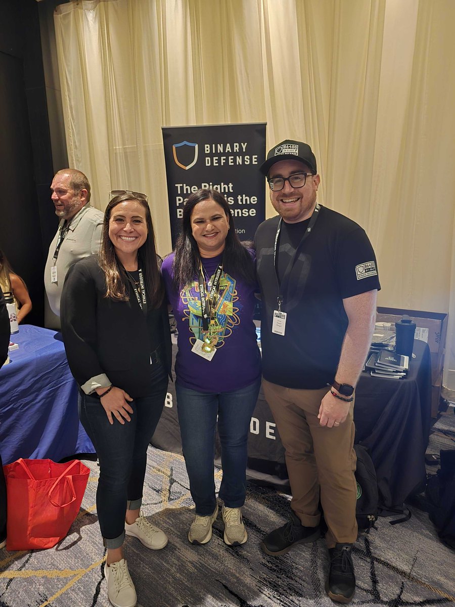 Binary_Defense's tweet image. What an incredible time at BSides PGH. It was great to connect with so many passionate individuals and have insightful, security focused conversations.
These discussions are vital as we work to protect people and make the world a safer place.
Thanks to everyone who stopped…