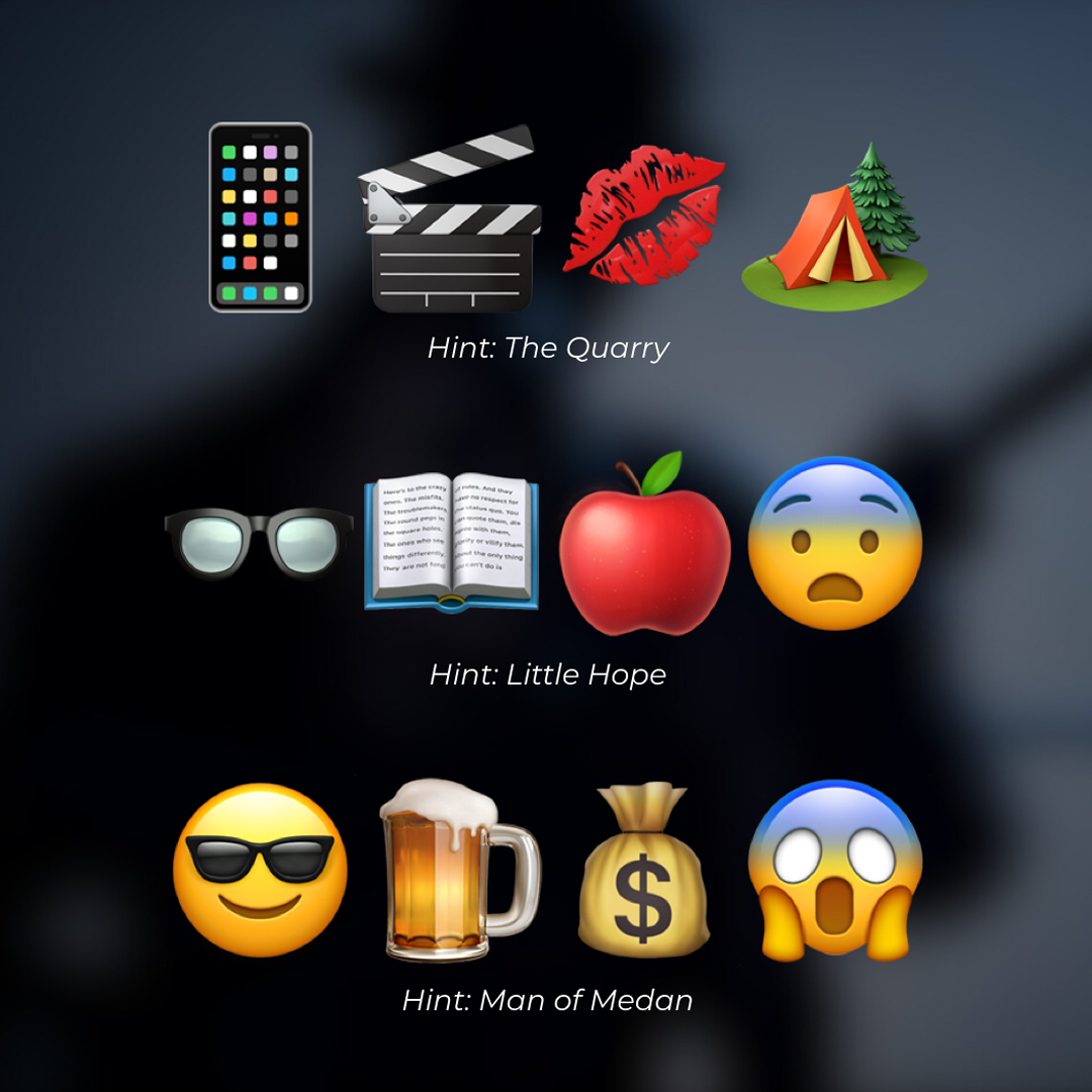 SuperMGames's tweet image. Supermassive characters but make it emojis! 🤩
Let us know your emoji combo for your favourite character!
#WorldEmojiDay