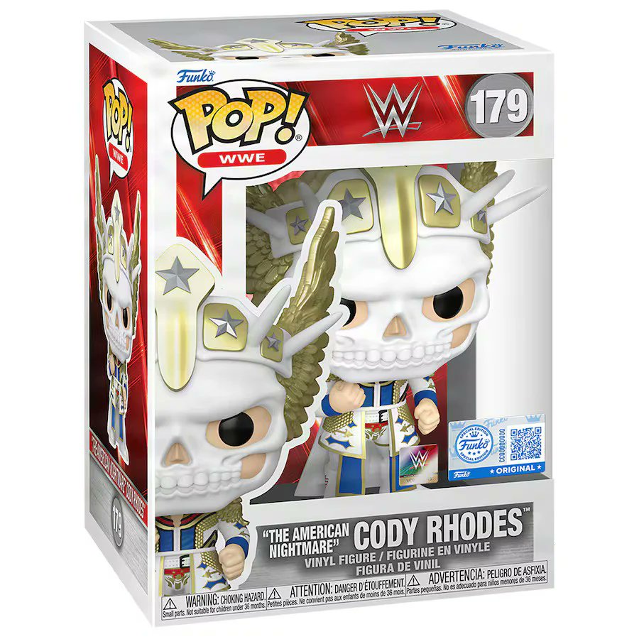 🔥 Only 1 Left!

The Cody Rhodes WrestleMania 41 #186 Funko Pop is back in UK stock — but not for long!

A must-have for fans of The American Nightmare 🫡
Ships fast 🇬🇧

👉 ukamericansportsstore.co.uk/products/cody-…

#WWE #CodyRhodes #FunkoPop #WrestleMania #WWEUK