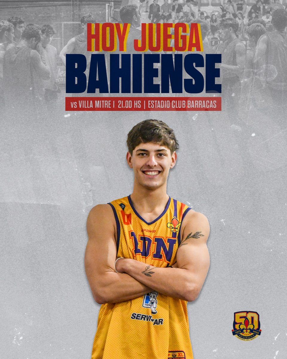 #Primera 🏀 | 📢 ¡Hoy Juega Bahiense!
⠀⠀⠀⠀⠀⠀⠀⠀
➡ Cuartos de Final - Juego #2 (+3).
🆚 Villa Mitre.
📆 Jueves 17/07.
⏱ 21.00hs.
📌 Estadio Club Barracas.
👤 E. Sánchez - E. Ferreyra - J. Jaramillo.
🔼 Serie: Bahiense 1-0.
⠀⠀⠀⠀⠀⠀⠀⠀
#VamosBahiense 🇹🇩