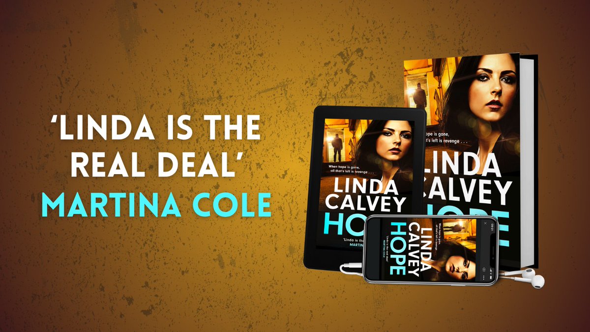 MtLeopardPress's tweet image. Happy publication day to HOPE, the new gangland thriller from Linda Calvey! 🎉
HOPE is a gritty, gripping and twisty new thriller from the most authentic voice in crime fiction.
'I loved reading about these strong women' ⭐️⭐️⭐️⭐️⭐️
Find out more here: brnw.ch/21wUdDB