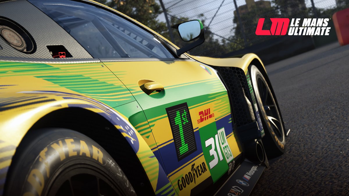 LeMansUltimate's tweet image. Surprise! We found some time to squeeze in the @BMWMotorsport M4 LMGT3 EVO to our V1.0 update!
Included to everyone who already owns the BMW LMGT3 DLC - this 2025 update brings new bodywork and isn't she a beauty😍
P.s. 🇧🇷 included!
#lemansultimate #WEC #LeMans24