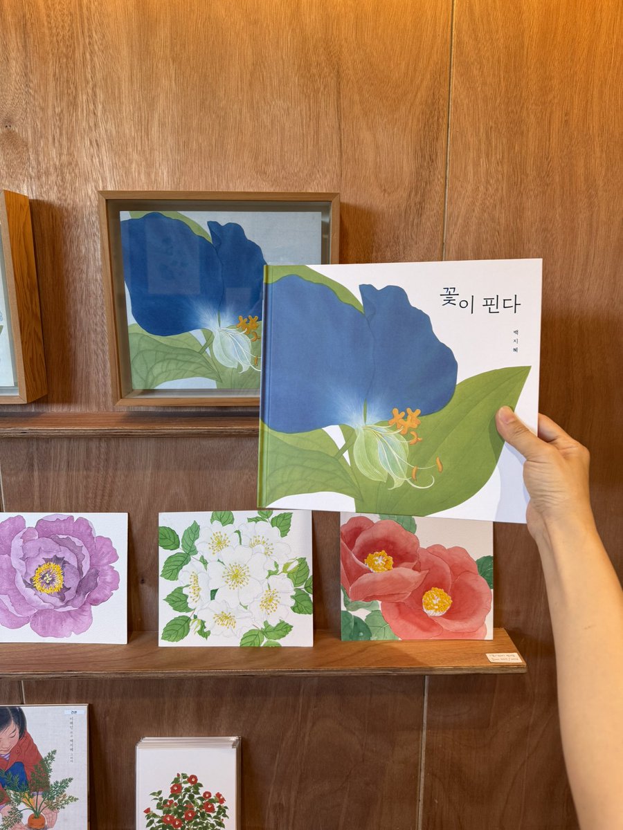 bjhye's tweet image. 2007년 첫 출간 이후, 18년 동안 많은 분들께서 사랑해주신 &amp;lt;꽃이 핀다&amp;gt; 그림책이 새 옷을 입고 개정판으로 돌아왔습니다. 지난달 제주사슴책방 전시때 잠깐 독자님들께 선보이긴 했었는데 정식 소개글은 인터넷 서점에 입고된 오늘 올리게 되었네요. #꽃이핀다
