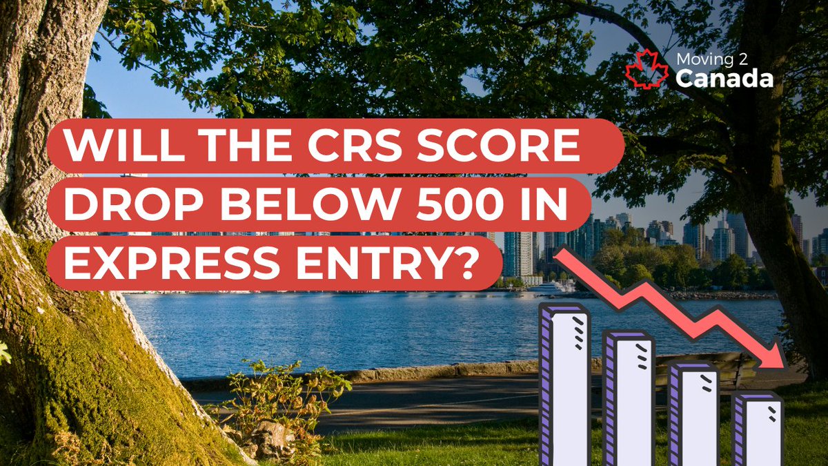 moving2canada_'s tweet image. “Will the CRS score drop below 500 in Express Entry?” 🤔
We’re seeing this Q everywhere. With high cut-offs in CEC draws, PR hopefuls are stressed 💢

📊 We dug into the data. We break it all down in this video: youtu.be/kU9VhWHtmVA

#expressentry #crsscore