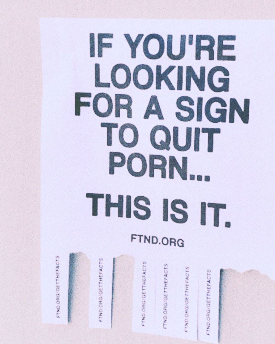 FightTheNewDrug's tweet image. Many porn consumers use porn as a self-soothing technique when they’re feeling lonely or depressed, but research suggests that porn may actually fuel mental health issues, rather than help them.
If you are struggling, know it doesn't have to stay that way. Start your healing…