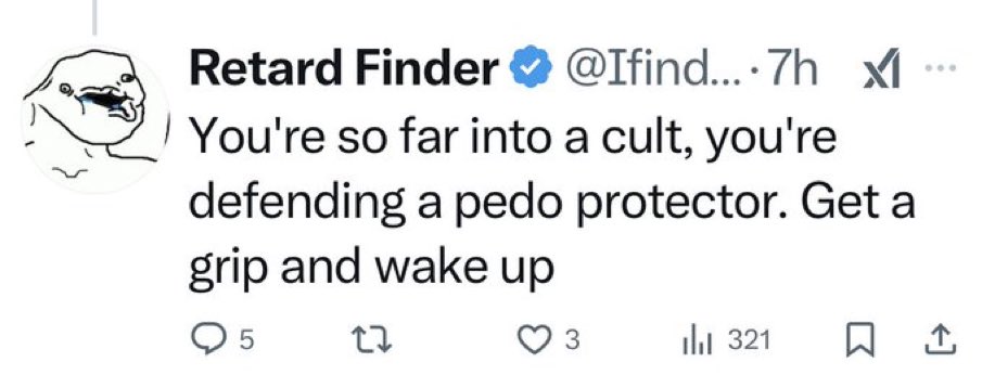 Unfollow this guy.