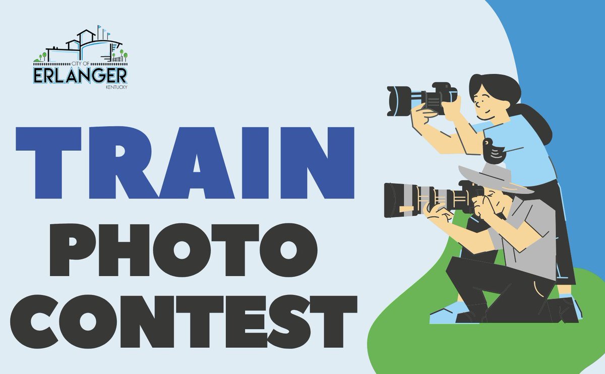 Calling all photographers, amateurs, and casual picture-takers! Submit your favorite photo of a train traveling through Erlanger. Send your photo to Rachael at rachael.laporte@cityoferlanger.com. The deadline to submit is August 1. Details here: buff.ly/i20OQ3A
