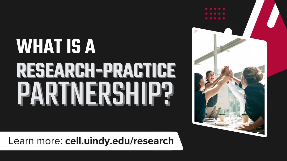 CELLuindy's tweet image. 🔍 What’s a Research-Practice Partnership (RPP)?

 It’s a long-term collaboration between educators and researchers focused on solving real problems in schools—with real data.

Let’s connect #research to classroom realities.

📎 cell.uindy.edu/research
