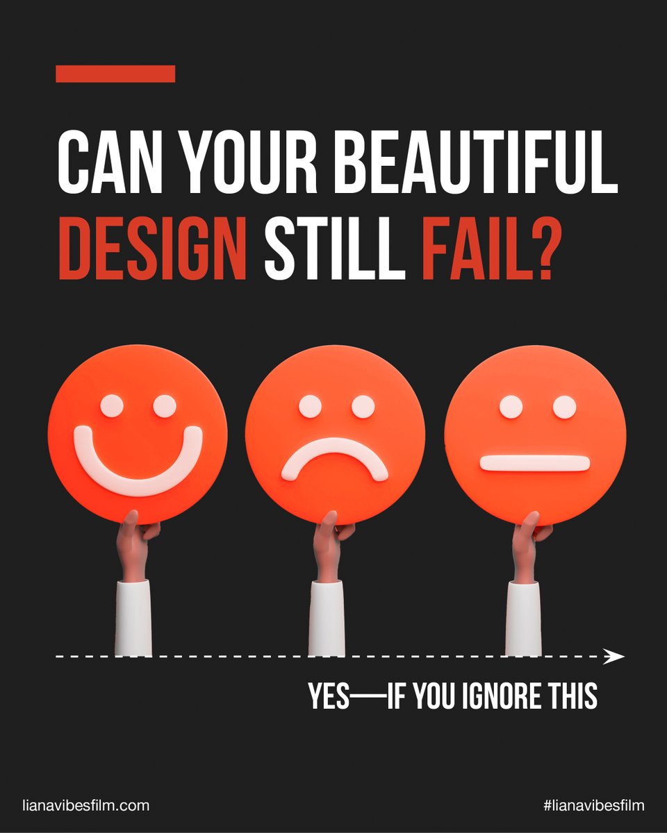 LianaVibesFilm's tweet image. Great graphic design isn’t just about taste—it’s about tuning in. In branding, beauty without clarity is noise.

📌A Thread

#GraphicDesignStrategy #BrandingWithPurpose #MarketingDesign #DesignWithEmpathy #AudienceFirstDesign #EmotionalBranding #DesignPsychology