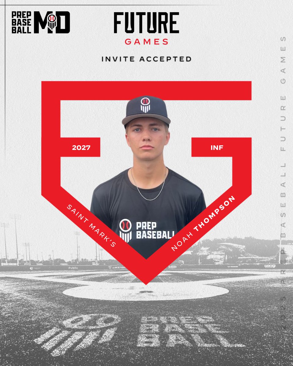 Prep Baseball Maryland (@prepbaseballmd) on Twitter photo ๐๐๐๐๐ฟ๐ฒ ๐๐ฎ๐บ๐ฒ๐: ๐ง๐ฒ๐ฎ๐บ ๐ ๐ฎ๐ฟ๐๐น๐ฎ๐ป๐ฑ ๐ฆ
โ ๐๐ฃ๐ซ๐๐ฉ๐ ๐ผ๐๐๐๐ฅ๐ฉ๐๐ โ
Newark, DE โ๏ธ Atlanta, GA
+ โ27 Noah Thompson (<a href="/StMarks_BB/">Saint Markโs Baseball</a>) is ๐๐๐๐๐๐ ๐๐ ๐ for #PBFG25 at <a href="/LakePointSports/">LakePoint Sports</a>
โณ loom.ly/KIsCzoQ
<a href="/prepbaseball/">Prep Baseball</a> || <a href="/noahthompson_22/">Noah Thompson</a> ๐๐๐๐๐ฟ๐ฒ ๐๐ฎ๐บ๐ฒ๐: ๐ง๐ฒ๐ฎ๐บ ๐ ๐ฎ๐ฟ๐๐น๐ฎ๐ป๐ฑ ๐ฆ
โ ๐๐ฃ๐ซ๐๐ฉ๐ ๐ผ๐๐๐๐ฅ๐ฉ๐๐ โ
Newark, DE โ๏ธ Atlanta, GA
+ โ27 Noah Thompson (<a href="/StMarks_BB/">Saint Markโs Baseball</a>) is ๐๐๐๐๐๐ ๐๐ ๐ for #PBFG25 at <a href="/LakePointSports/">LakePoint Sports</a>
โณ loom.ly/KIsCzoQ
<a href="/prepbaseball/">Prep Baseball</a> || <a href="/noahthompson_22/">Noah Thompson</a>