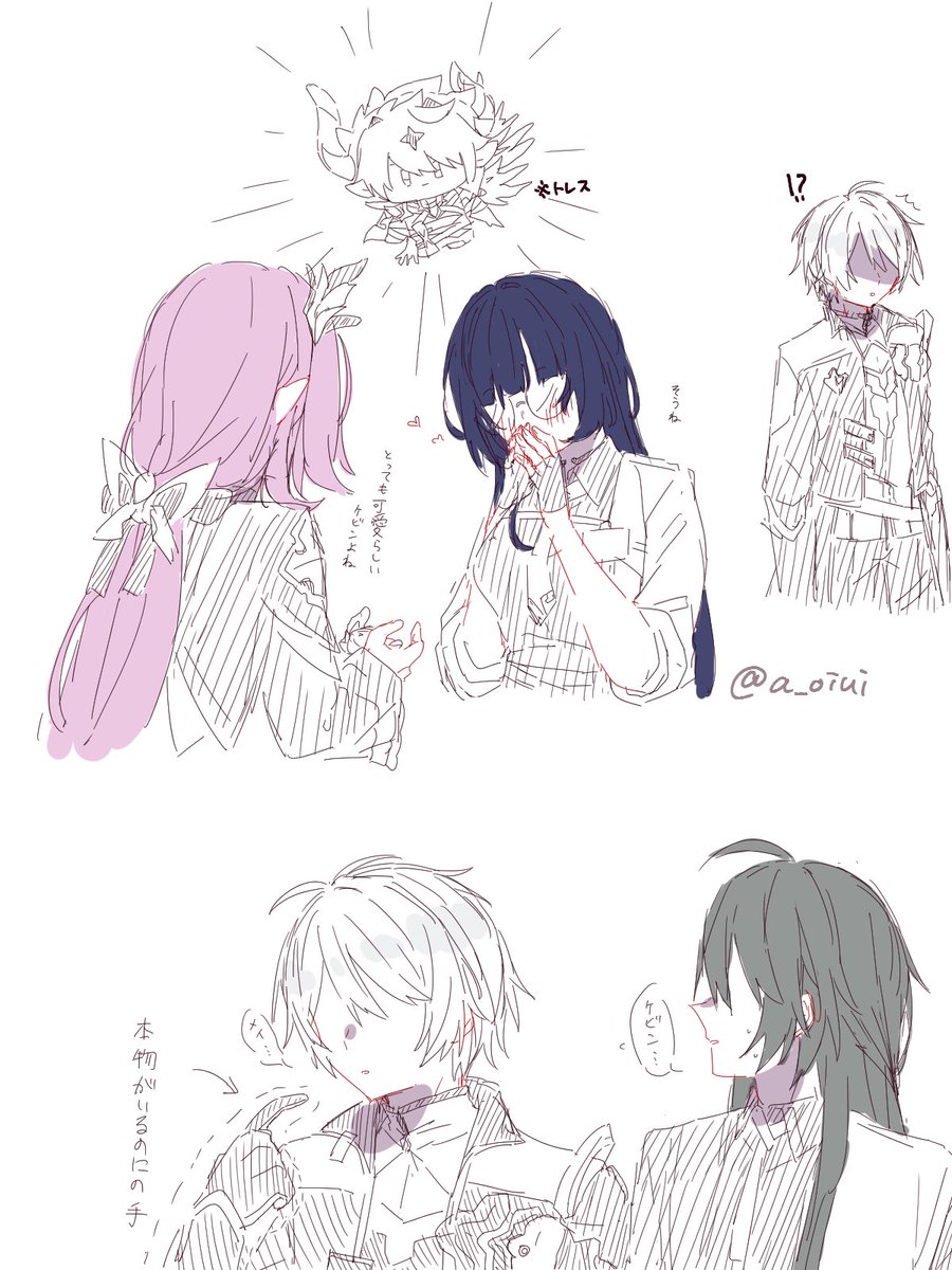 a_oiui's tweet image. 五万回描かれてるはずのケビメイ