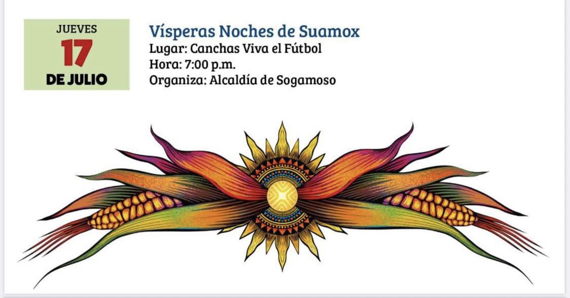 Caracol Radio Boyacá (@caracolradiotun) on Twitter photo Hoy inicia el Segundo Festival Internacional del Sol y del Acero en #Sogamoso.
Se hará el recibimiento de las reinas y delegados internacionales, con la entrega de las llaves de la ciudad.
En la noche, es el concierto de <a href="/rafaperezmusic/">RAFA PEREZ TORTELLO</a>, <a href="/LA33Orquesta/">La-33</a>, <a href="/LosKMorales/">Los K Morales</a>, Montana Hoy inicia el Segundo Festival Internacional del Sol y del Acero en #Sogamoso.
Se hará el recibimiento de las reinas y delegados internacionales, con la entrega de las llaves de la ciudad.
En la noche, es el concierto de <a href="/rafaperezmusic/">RAFA PEREZ TORTELLO</a>, <a href="/LA33Orquesta/">La-33</a>, <a href="/LosKMorales/">Los K Morales</a>, Montana