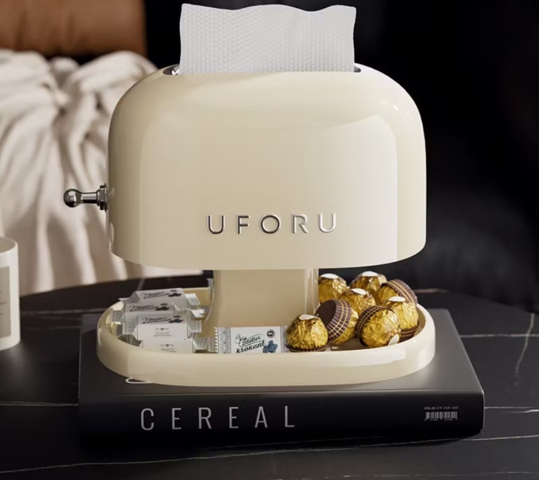 กล่องใส่ทิชชู่ สามารถวางของเล็กๆข้างล่างได้

🛒ตะกร้า : s.shopee.co.th/20kXnP29wp