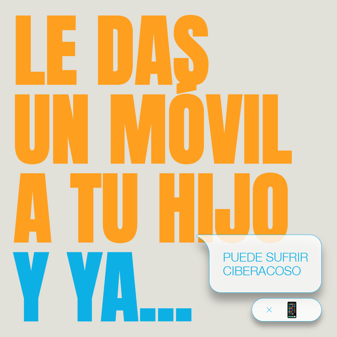 AEPD_es's tweet image. 📱Enseña a tus hijos e hijas a no compartir información ni fotografías personales con desconocidos, ya que puede derivar en situaciones de ciberacoso.
La ‘Guía que no viene con el móvil’ te ayuda a preparar la llegada del primer móvil con 10 consejos: aepd.es/guias/la-guia-…