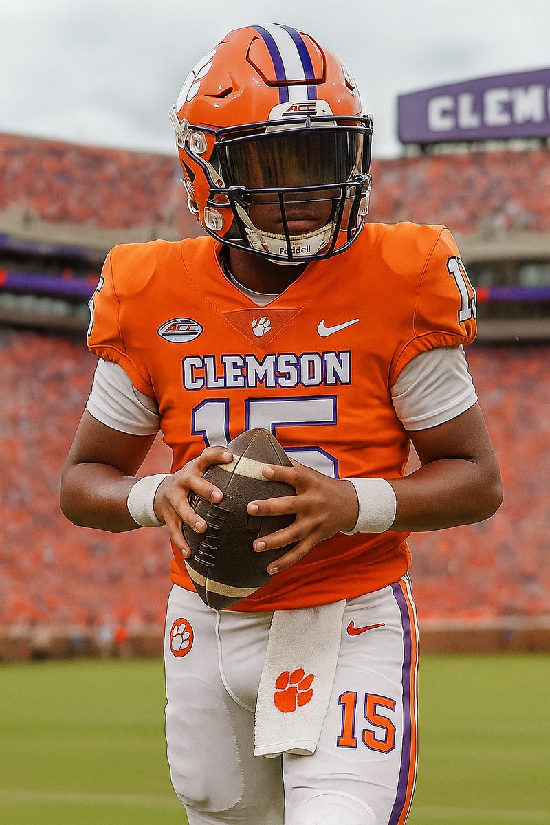 LiljoivanQB's tweet image. Let me Dream🐅! 😤What if? (AI is crazy👀) #VisionBoard #GoTigers #Allin @ClemsonFB @TajhB10 @CJSPILLER @CoachGRiley @Coach_Grass @ChancellorB2026 @Clemson247 @CFravel247 @carson_cramer @TIinClemson @JP_Priester @ClemsonInsider @MDavidHood #Clemson