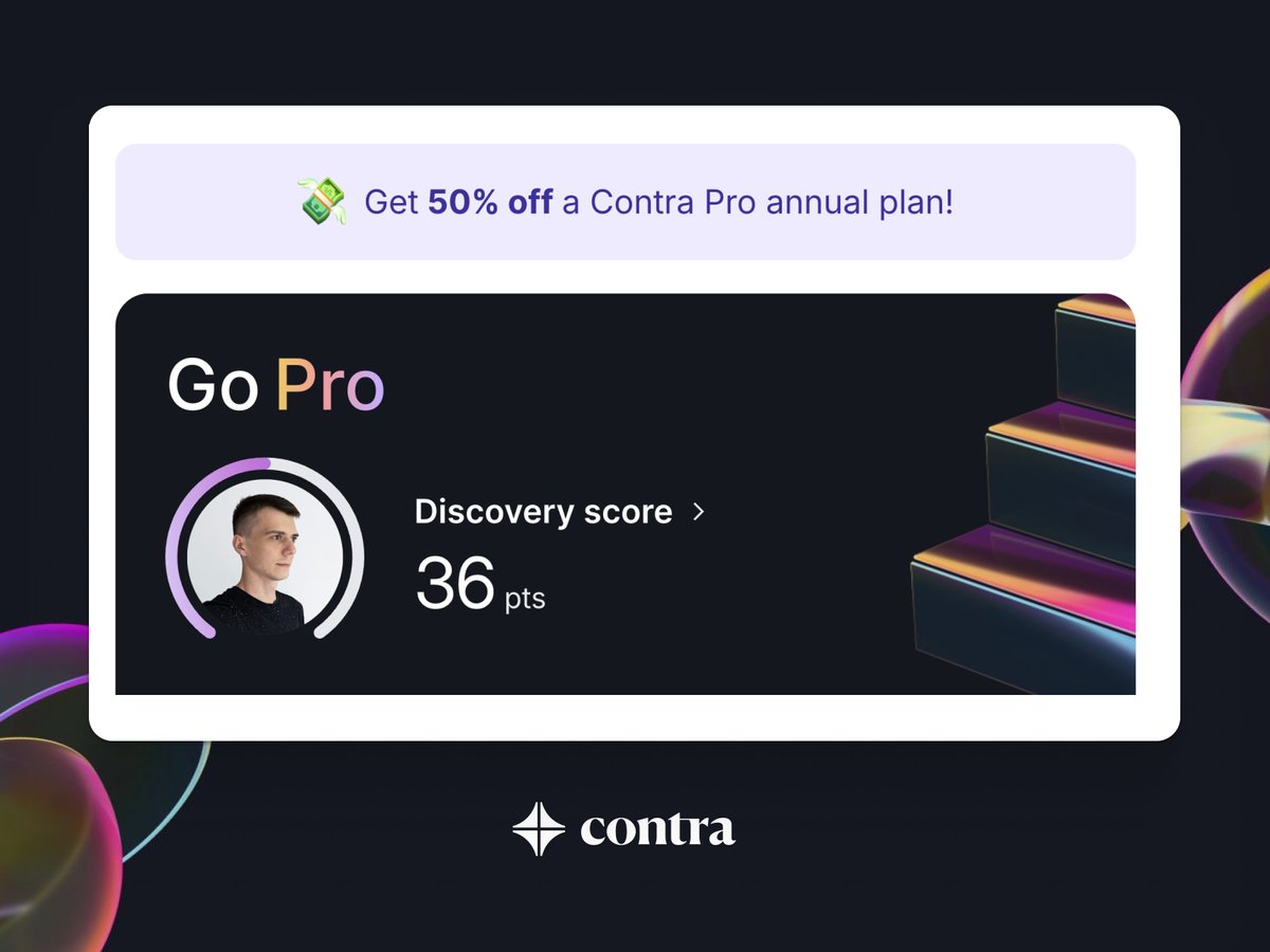 natan_works's tweet image. What do you think about Contra❓
Is it worth it? Have you gained any clients?
I see they offer 50% off 🤔
