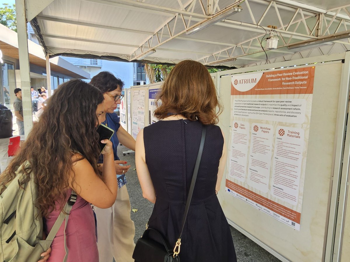 ATRIUM_EU's tweet image. ATRIUM posters at #DH2025! 🏺 👀