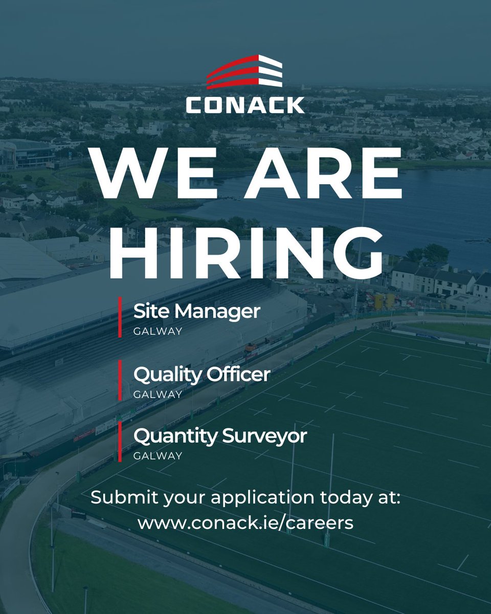 Conack Construction (@weareconack) on Twitter photo Are you looking for your next career move? Join our team and take your career to the next level! Visit conack.ie/careers to explore opportunities or send your CV directly to hr@conack.ie. #Conack #BuildingBetterTogether #JoinOurTeam #WeAreHiring #ConstructionJobs Are you looking for your next career move? Join our team and take your career to the next level! Visit conack.ie/careers to explore opportunities or send your CV directly to hr@conack.ie. #Conack #BuildingBetterTogether #JoinOurTeam #WeAreHiring #ConstructionJobs